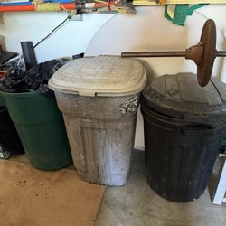 Garbage cans