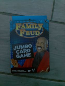 Family feud jumbo card game