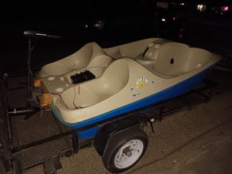 Small Boat with Motor