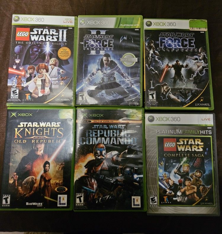 Xbox/xbox360 Star Wars Bundle 