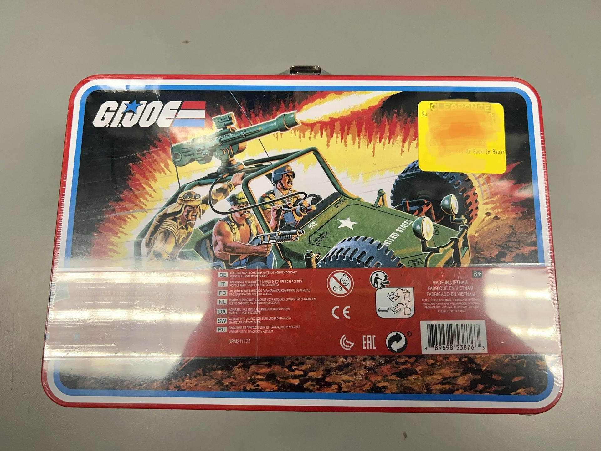 FUNKO POP! GI JOE VS TRANSFORMERS LUNCHBOX SEALED GAMESTOP Only See Description