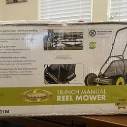 SunJoe Manual Push Mower