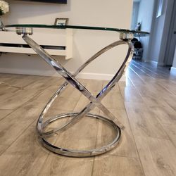 Modern Glass Sidetables