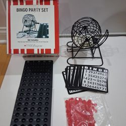Vintage, Macy's Bingo Party Game Set