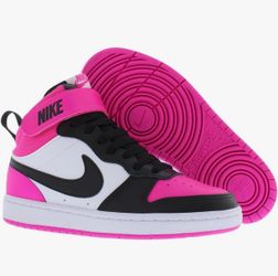 Nike Court Borough Mid 2 Big Kids' Shoessize 5Y and 6Y both new $45 each