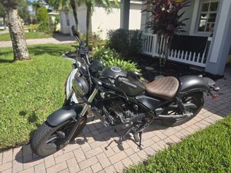 Motorcycle- 2022 Honda Rebel 300cc