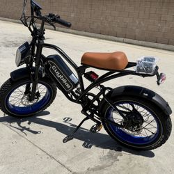 EUYBIKE S4 Long Range Moped-Style Electric Bike Peak 1500w-32mph-range 100miles