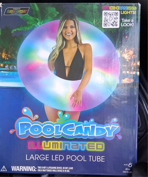 Pool Candy Large Illuminated Pool Tube