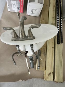 Drop In Sink And Faucet 