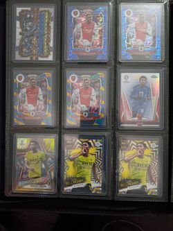 Awesome SOCCER Rookie Card collection FOR SALE - Dembelle /99 + Bellingham/50 + Balogun /199 + Olise + Cavan Sullivan + Cubarsi RC +++