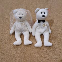 Bride And Groom - Mr. And Mrs. Beanie Babies