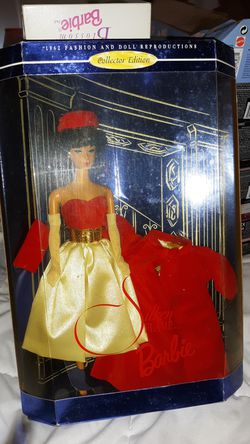 1962 fashion and doll reproduction Silken flame Barbie