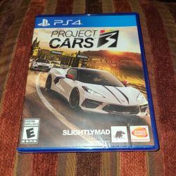Ps4  Project 3 Cars Racing Game $45 