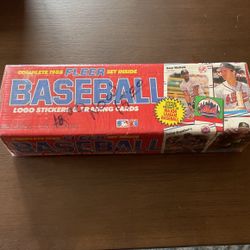 1988 Fleer Baseball Cards Complete Set