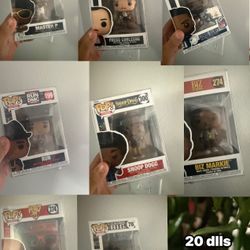 Funkos 20 Each