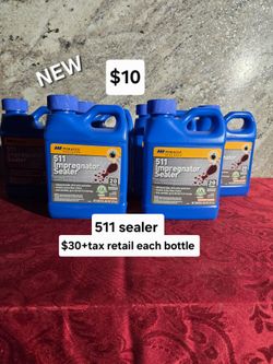New bottles of 511 oil based sealer $30+tax retail each