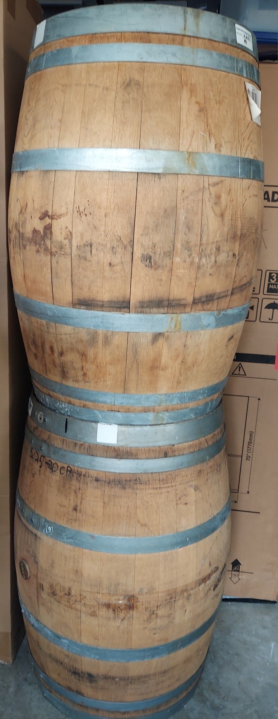 Two Original Bourbon Barrels 