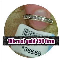 10k ring real gold