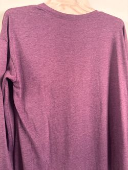 Women’s Purple Long Sleeve Top – Size XL