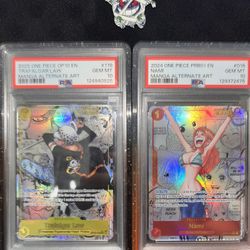 Nami & Law Manga Psa 10