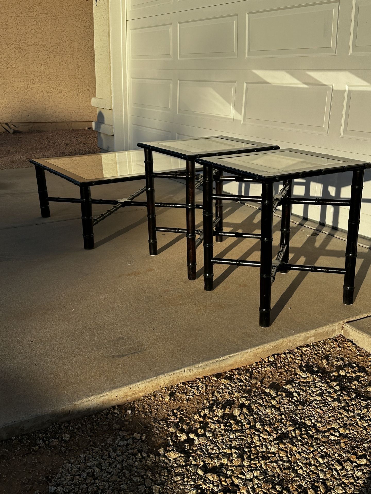 Coffee table and End Tables