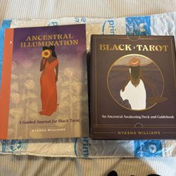 Ancestral Illumination Black Tarot Set 