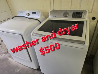 Washer And Dryer samsung