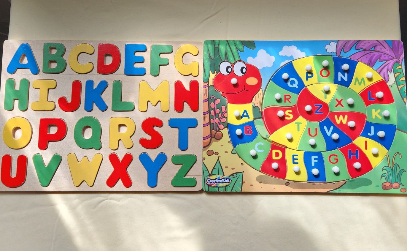 ABC Puzzles And Books