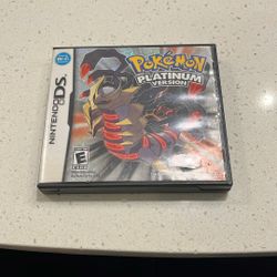 Pokemon Platinum Version Ds