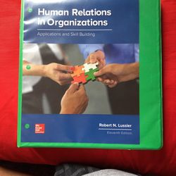 Human Relations In Organizations 11th Edition