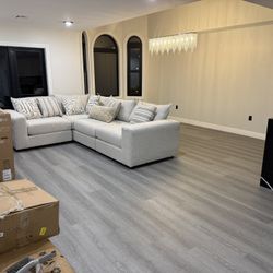 New Couches Came In Too Big For The Room