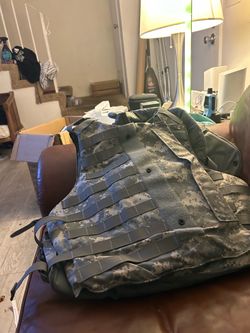 ACU Digital Camo Tactical MOLLE Vest