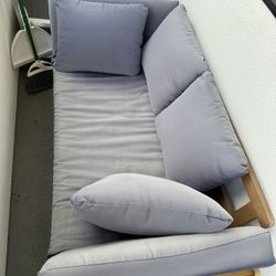 Outdoor Loveseat - Broken Arm