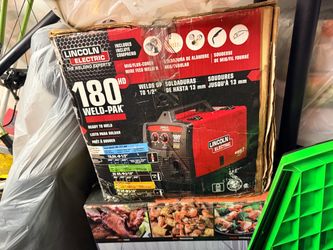 Lincoln Electric Weld-Pak 180HD MIG/Flux-Core Welder – New in Box