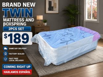 🟢NEW PILLOWTOP SET $189