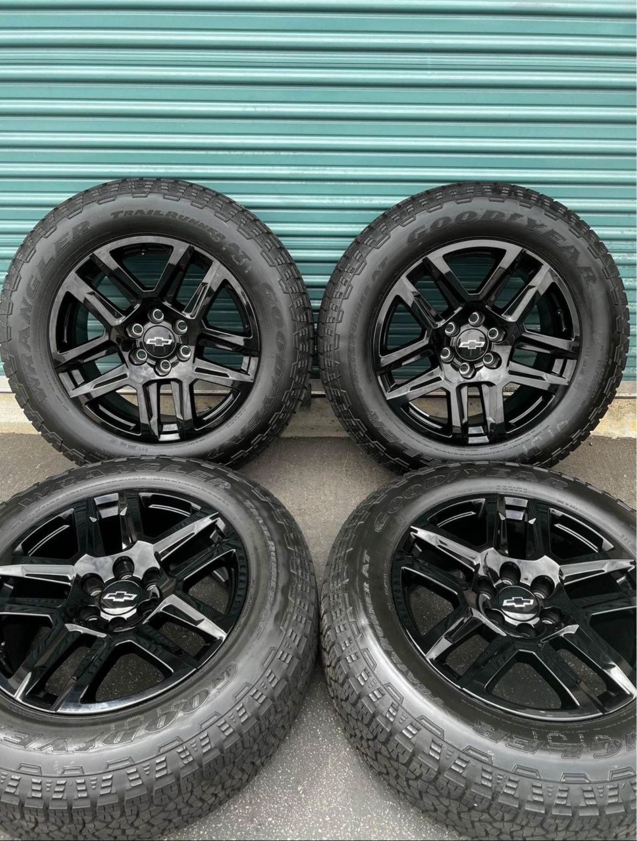 Chevy Silverado Trail Boss Factory Wheels