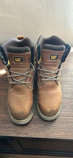 Caterpillar Steel Toe Waterproof Boots Size 8