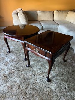 Wooden Vintage Side Tables