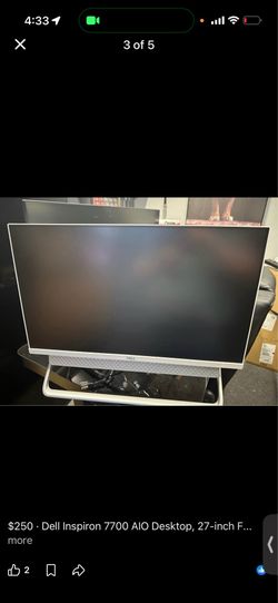 Dell Inspiron 7700 AIO Desktop, 27-inch FHD Infinity Touchscreen All in One