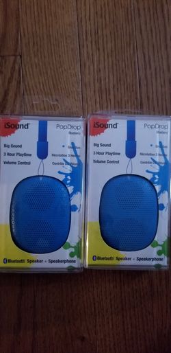 Isound popdrop blueberry bluetooth