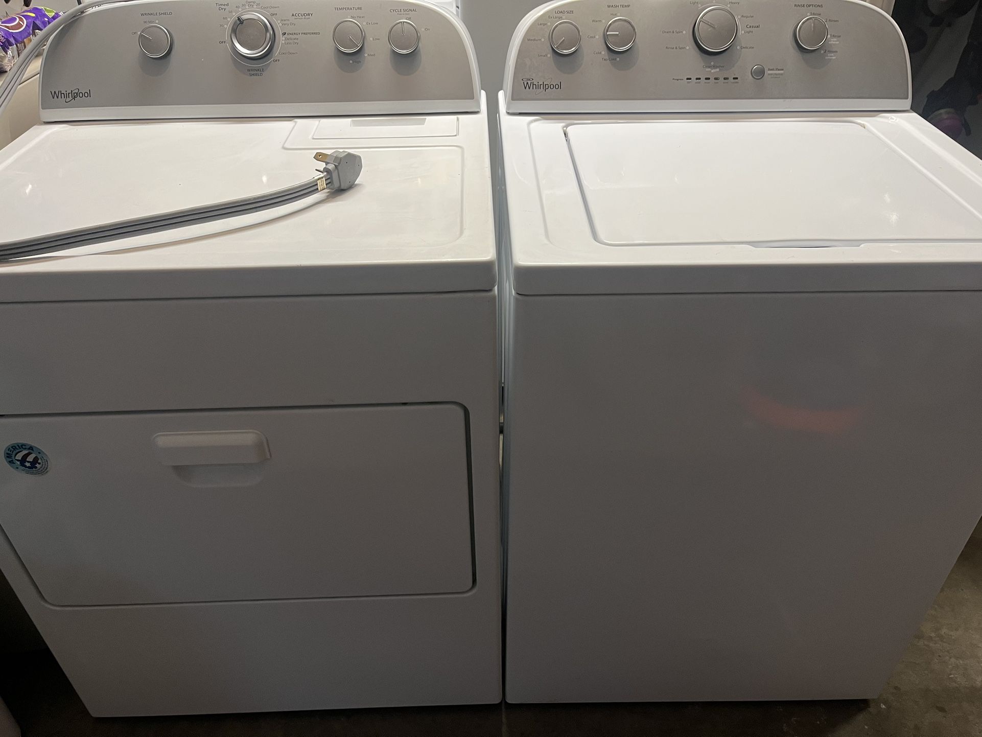 Washer And Dryer