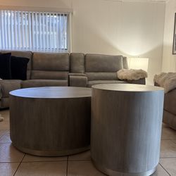 Z Gallerie Coffee Table And Side Table 