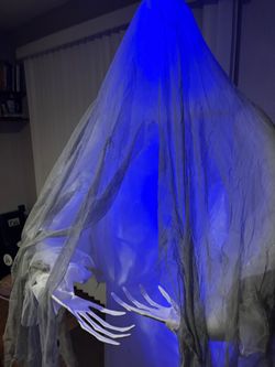 Halloween LED Illumination Ghost 6 Ft Sound