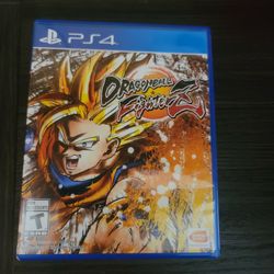 DRAGONBALL FIGHTER Z NEW, UNOPENED, & FACTORY SEALED PS4