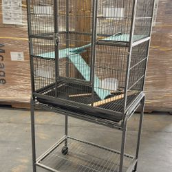 Large Deluxe 4-tiers Small Animal Critters Home Cage With Removable Rolling Stand