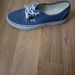 Vans Shoes. Authentic Navy Size 10