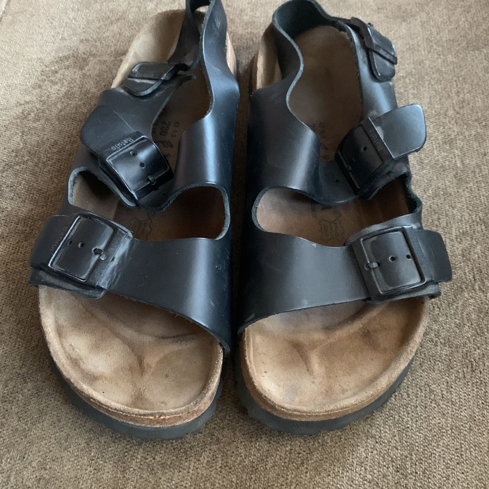 Black Birkenstocks Betula