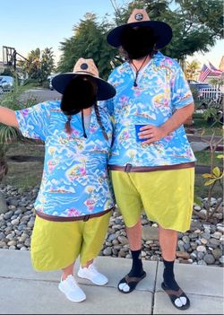 Fat tourist Halloween costume
