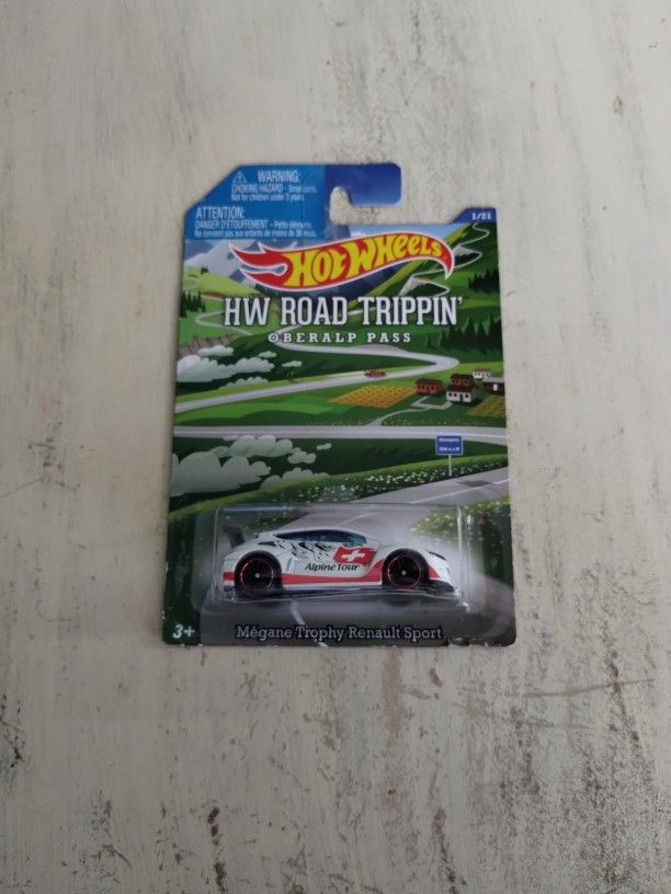 Hot Wheels Road Trippin Megane Trophy Renault Sport