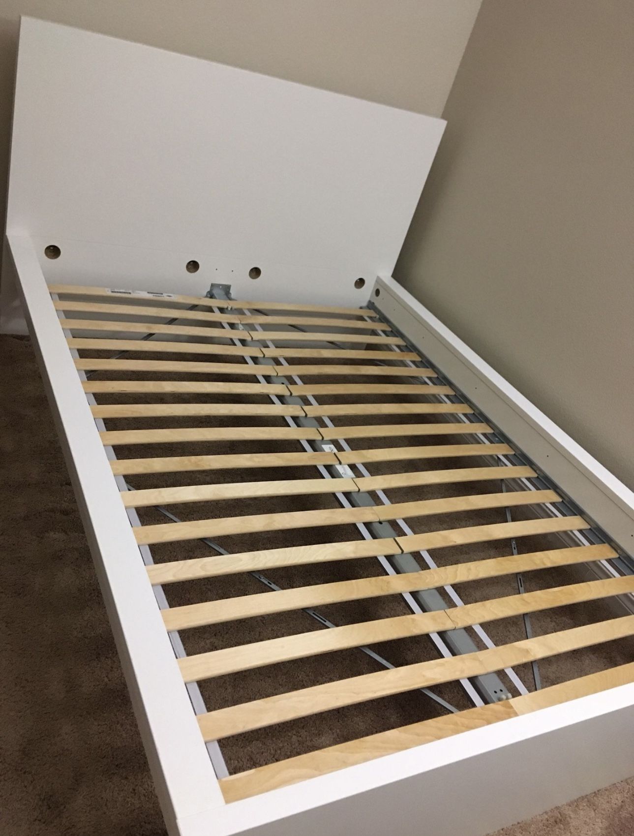 White IKEA Bed Frame